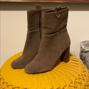 Sole Society Suede Booties